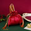 Bolsa de Dulces para Boda de Estilo Nuevo Portátil, Bolsa Creativa de Dulces para Boda con Cordón, Caja de Dulces para Boda de Alta Gama, Bolsa de Tela con Cordón
