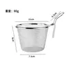 Acero Inoxidable 304 Colador de Malla para Olla Caliente Colador Comercial para Sopa Fideos Vermicelli Cesta Coladora para Freír Valla de Pesca Cesta de Malla Coladora para Olla Caliente