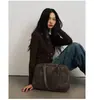 Camisa Básica de Punto con Media Botonadura de Tencel Acetato Lana, Nuevo Top de Punto Versátil de Color Sólido de Manga Larga Ajustado para Otoño e Invierno