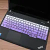 Para teclado ThinkPad Lenovo E15 membrana T15 para portátil P15v E595 computadora E585 pegatina protectora