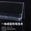 Novo Porta-Cartões de Visita Transparente de Acrílico com Três Camadas, Caixa de Armazenamento Criativa Personalizada, Caixa de Cartões de Visita de Plástico, Caixa de Cartões para Mesa