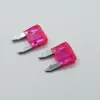 Fusible para coche fusible MINI tamaño pequeño inserto de fusible para coche punta pequeña tamaño pequeño 1A-40A placa de zinc