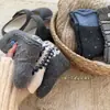 ¡Combinación Súper Estilo Coreano de Calcetines de Lana! Calcetines Versátiles de Dibujos Animados de Cachorro Estilo Coreano para Otoño e Invierno Cálidos de Lana Engrosada