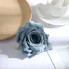 Cabeça de flor rosa diamante com borda ondulada artificial de 10cm para comércio exterior, bolas de flores transfronteiriças, materiais florais, arranjos florais, flores artificiais de casamento