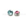 Stud de Lábio de Titânio F136 Pacote Onda de Diamante Tcheco Argola Brincos Stud Embutidos Brincos Liga de Titânio G23 Joias para Piercing Acessórios