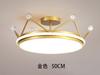 Lustre Coroa Dourada Lâmpada de Teto para Quarto Simples Moderno Luz Quente Nórdico Rosa Princesa Lâmpada para Quarto de Crianças