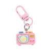 Nuevo Lindo Oso Musical Rosa Llavero Colgante Corazón de Niña Colgante Decorativo Bolso Pequeño Regalo Adornos Colgantes