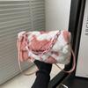 Bolso de Peluche Primavera y Otoño Estilo Coreano Bolso de Hombro Único Bolso Sobre 2026 Nueva Moda Estampado de Leopardo Bolso de Piel Bolso Cruzado para Mujer
