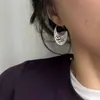 Nuevos Pendientes Irregulares de Cobre, Casuales y de Moda, Adecuados para el Uso Diario, Elegantes y Únicos, con un Toque de Lujo Ligero y de Alta Gama