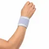 Vendaje elástico para muñeca deportiva, para bádminton, baloncesto, fitness, para hombres y mujeres, envoltura antiesguinces, protector de mano con presión ajustable.