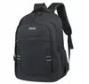 En stock al por mayor mochila casual gran capacidad negocios color sólido bolsa de viaje mochila escolar para estudiantes mochila simple para estudiante universitario