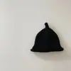 Gorros de Lana Tejidos para Bebés de Otoño e Invierno, Lindos y Versátiles Gorros con Chupete para Bebés y Niños Pequeños, Gorros Cálidos Tipo Melón para Niños y Niñas