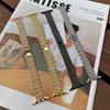 Adecuado para applewatch8 verificar correa de metal Apple Watch iwatch67 generación correa de grano fino