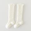 Calcetines Gruesos para Bebé de Lana Australiana con Bordes Fruncidos, Forro de Felpa, Calcetines Largos de Invierno Unisex para Bebé, Calcetines Largos de Invierno para Niñas