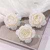 Simulación de cabeza de flor de peonía extranjera, estilo nacional, accesorios para el cabello, caja de flores, arreglo floral para boda, hogar, decoración de boda