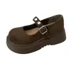 Mocassins femininos de bico fino com solas plataforma, nova moda primavera e outono, sapatos versáteis que aumentam a altura para mulheres baixinhas, estilo 2026