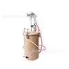 Juego de tanque de presión de pintura de 5L, tanque de presión para pintar, tanque de presión para arena a base de agua con descarga inferior