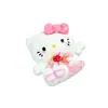Gato Blanco Cachorro DIY Resina Joyería Accesorios Funda de Teléfono Pegamento Crema Cubierta Protectora Parche Material para Joyería Dibujos Animados