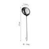 Cuchara para Sopa y Espumadera de Acero Inoxidable 316L, Nuevo Modelo Doméstico para Fondue China, Cucharón Grande para Sopa con Mango Largo