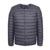 Nuevo en stock Para hombre cuello redondo capa interior de plumón Chaqueta de plumón ligera sin cuello Chaqueta de plumón ligera de alta gama