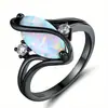 Anillo marquise con torsión en forma de S, anillo unisex hecho de cobre, diseño de nicho, envío directo desde Yiwu, entrega en 48 horas