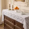 Camino de mesa retro americano, cubierta de tela para mueble de TV, mesa de comedor, zapatero, mantel calado, tela decorativa para mesa de café, venta al por mayor de fabricante