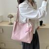 Bolsa Feminina Houndstooth Scarf Shoulder Bag 2023 Nova moda All-match Pequeno Fresh Wot Strap Tote Bag
