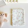 Tela 100% Algodón de 40 Hilos Estampada Digitalmente, Lindo Patrón de Cerezas Tela Floral de Algodón Puro para Ropa de Mujer y Niños, Combinación Padre-Hijo