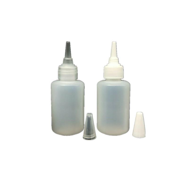 60半透明尖嘴瓶白底图