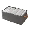 Caja de almacenamiento catiónica con marco de acero, organizador de ropa plegable, caja de almacenamiento de tela portátil para pantalones de dormitorio, herramienta mágica de almacenamiento