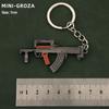 Pingente Mini 1911 Liga GLOCK Modelo P92 G17 Chaveiro Revólver Sand Eagle 5cm