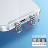 Cordón para teléfono móvil con clip de acero inoxidable de doble oreja, junta de metal, cadena colgante, parche trasero ultrafino, antipérdida, piezas de conexión fuertes
