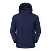 Chaqueta acolchada de montaña a prueba de frío para otoño e invierno, ropa de trabajo impermeable y cortavientos con impresión de logo disponible