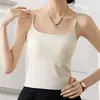 Nuevo Estilo Camisola para Mujer con Almohadillas de Sujetador Integradas, Ropa de Exterior Verano 2026, Diseño de Espalda Fresco y Hermoso, Capa Base