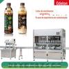 500ml leite chá bebida bebida máquina de enchimento de líquido engarrafado máquina de linha de enchimento de café tampa automática