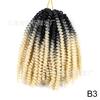 Venda Quente na Amazon Primavera Torção Cabelo Cachear Parafuso Rolo Trança Africana Pequena Mola Crochê Fibra Química Cabelo