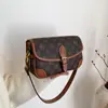 Bolsas de Mujer Transfronterizas Estilo Nuevo Empalme Estampado Bolso de Hombro Cruzado Textura de Moda Tendencia para Viajes Diarios Bolso para Mujer Venta al por Mayor