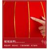 Lanternas Vermelhas de Veludo para Celebrar Festivais, Lanternas Chinesas de Ano Novo com Revestimento Veludado Atacado, Lanternas de Palácio com Haste Longa com Caracteres de Sorte, Decorações de Ano Novo