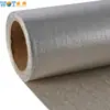Tecido à prova de fogo de folha de alumínio isolamento térmico de telhado filme refletor tecido revestido de folha de alumínio de fibra de vidro