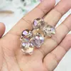 Dingyi Culo de Corgi Transparente Galvanizado Luna Fría Cuentas Acrílicas Translúcidas Material para Cadena de Teléfono Móvil DIY