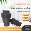 Válvula de retenção de esfera de PVC Válvula de retenção plástica UPVC Válvula de retenção de ordem única Válvula de retenção viva