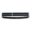 Sishanglai estribos de coche pegatinas de fibra de carbono 5D pegatinas antiarañazos para puertas de coche pegatinas para umbral y maletero juego de seis piezas