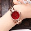Hong Kong GUOU Reloj de pulsera socialité de estilo simple europeo y americano con banda de acero, temperamento retro casual, banda de acero, moda para estudiantes, reloj de mujer