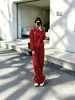 Sudadera con capucha de forro polar engrosada estilo deportivo casual para mujer otoño e invierno 2026 nuevo conjunto de dos piezas suelto y cálido