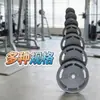 Venta al por mayor profesional transfronteriza de discos de barra pintados de gimnasio de alta gama, discos de agarre para levantamiento de pesas unisex comerciales para estudios
