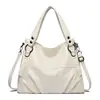 Bolso de Moda para Mujer Bolso para Señoras de Mediana Edad y Mayores Bolso de Mamá Gran Capacidad Bolso de Hombro Cruzado de Mano Bolso Elegante de Cuero Suave Bolso de Moda