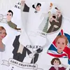Novos Pijamas Femininos de Comércio Exterior Transfronteiriço com Golas Estampadas, Mangas Curtas, Shorts, Roupa de Casa Estilo Europeu e Americano, Cardigã Solto e Confortável