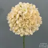 Arranjo de Chão com Flores Artificiais Cor de Champanhe, Rosa de Casamento, Hortênsia, Material de Flores para Corredor de Teto, Arranjo de Decoração para Auditório