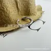 Nuevo anillo de cáñamo David con incrustaciones de diamantes y logo, estilo vintage de alta gama, disponible para venta al por mayor con precios competitivos