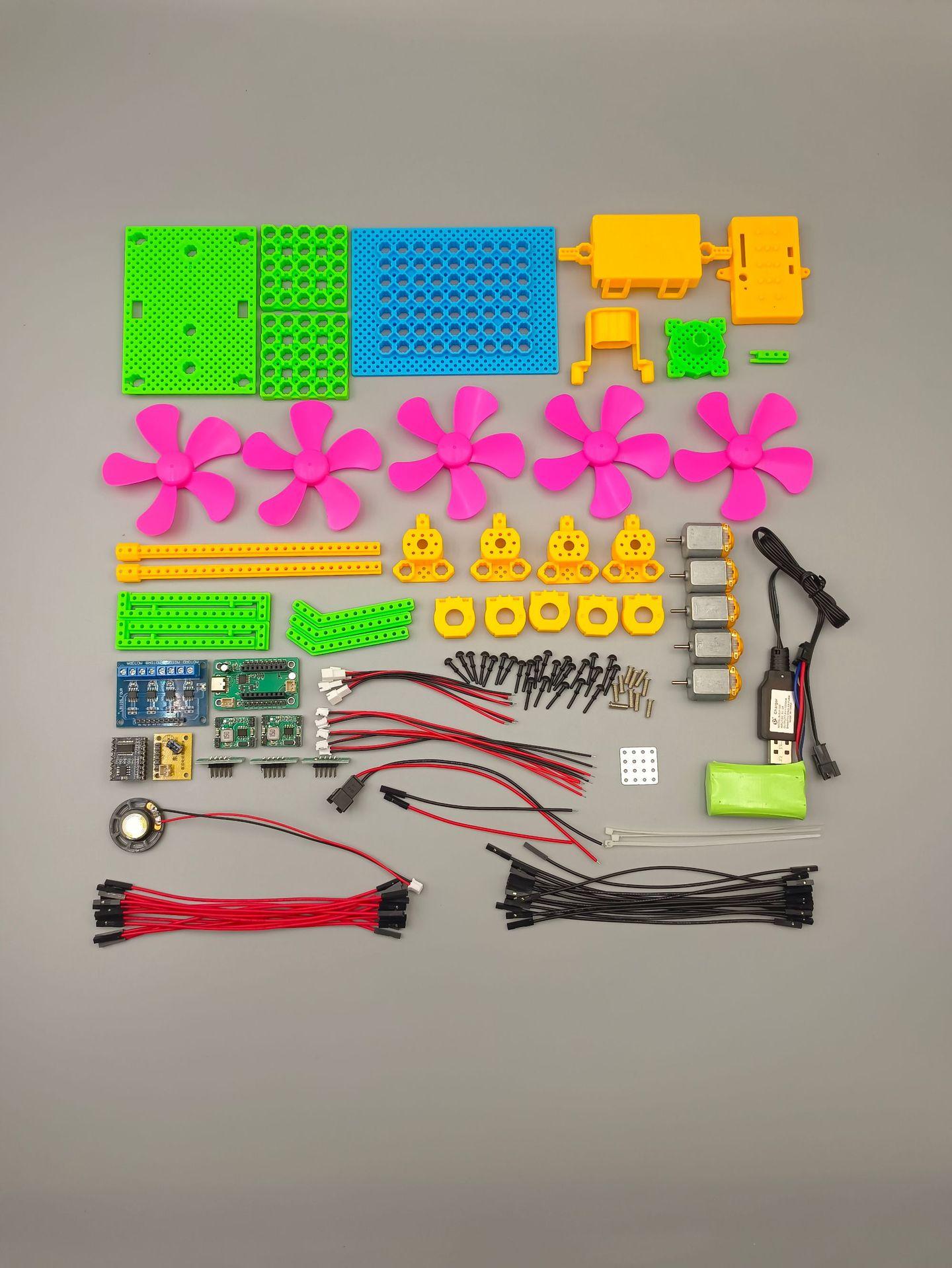 五五花扇零件图3